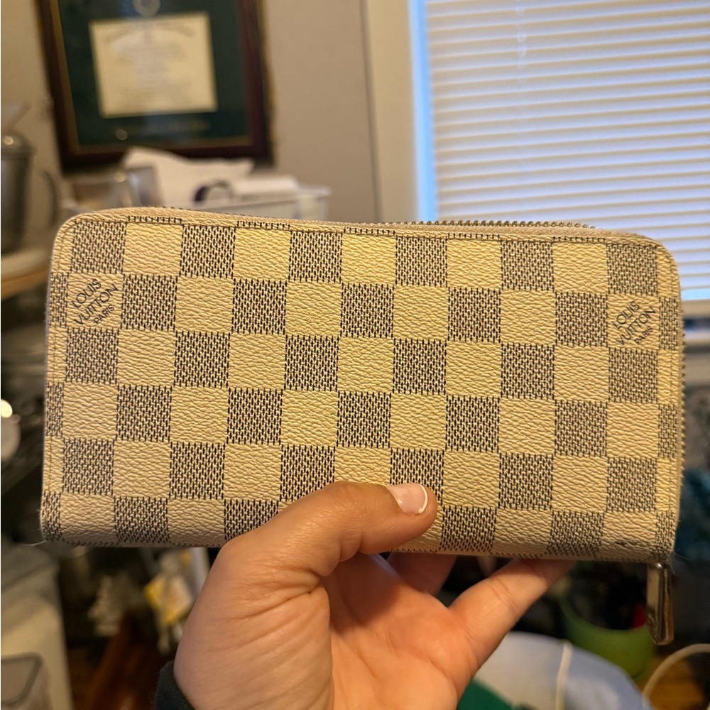 Authentic Louis Vuitton Damier Azure Wallet